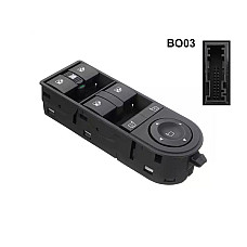 Бутони за управление на ел. стъкла за Opel Astra H Zafira - BO03 - Sellzone.bg Бутони за управление на ел. стъкла за Opel Astra H Zafira - BO03